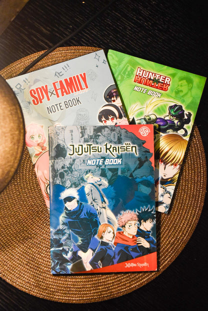 Notebook Animes